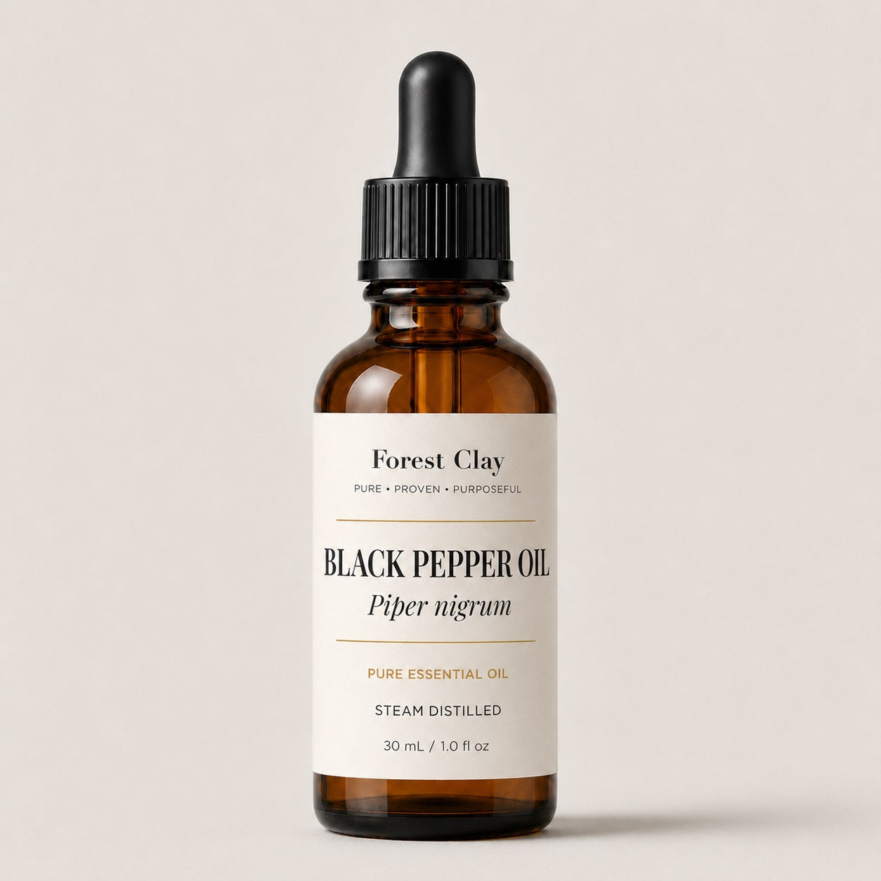 Black Pepper Oil Piper nigrum