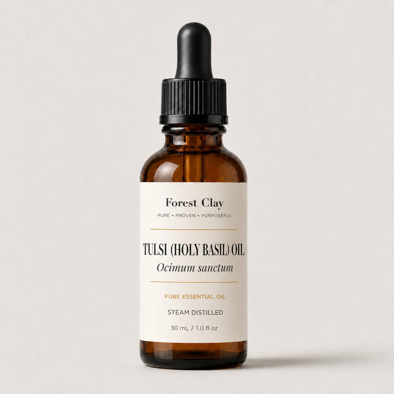 Olio di Tulsi (Basilico sacro) Ocimum sanctum