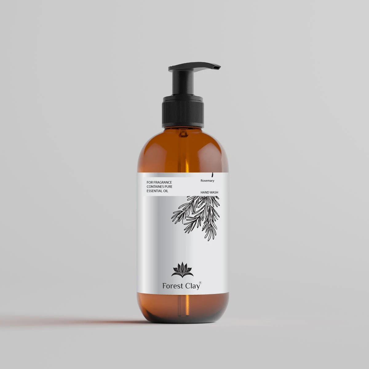 Forest Clay Natuurlijke Handzeep Vloeistof – Zachte Reinigende Handzeep met Plantaardige Ingrediënten