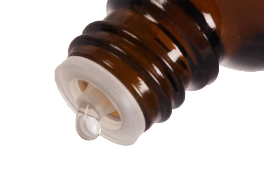 Botella de Vidrio Ámbar Redonda Vacía de 100 ml Forest Clay + Gotero Euro + Tapa Negra, Recargable, Reutilizable, a Prueba de Fugas para Aceites Esenciales, Mezclas, Perfumes DIY y Aceite Facial Juego de 2