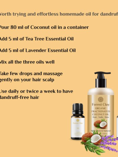Anti Dandruff DIY Hair Oil Kit