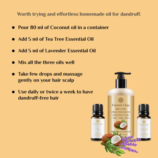 Anti Dandruff DIY Hair Oil Kit - Image 2
